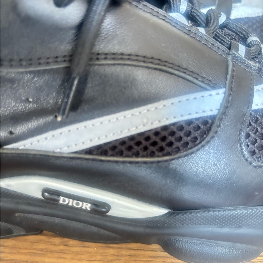 Mens Christian Dior b22 black/grey reflective size 12 - Picture 7 of 8